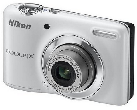 Nikon Coolpix L25 Digital Camera - White